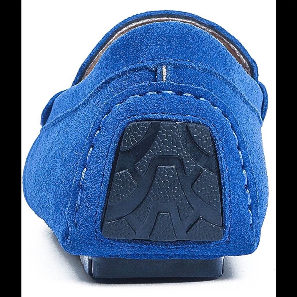 BRAND NEW MENS BLUE PENNY LOAFERS NWT - Picture 3 of 5